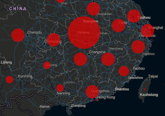 Daten zum Coronavirus – weltweite Karte